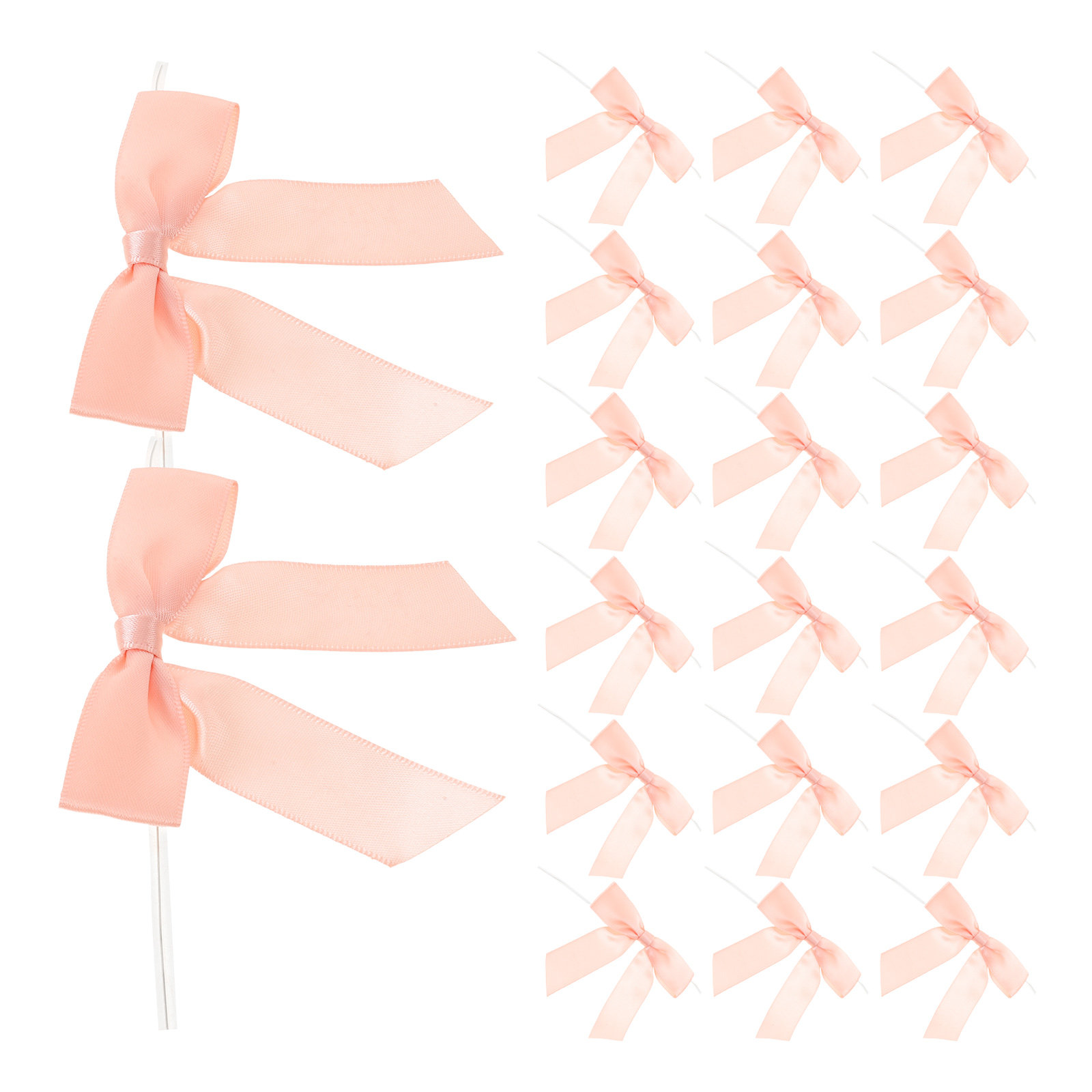Wedding Decoration Supply - 50 шт. декоративных атласных бантиков-бабочек для