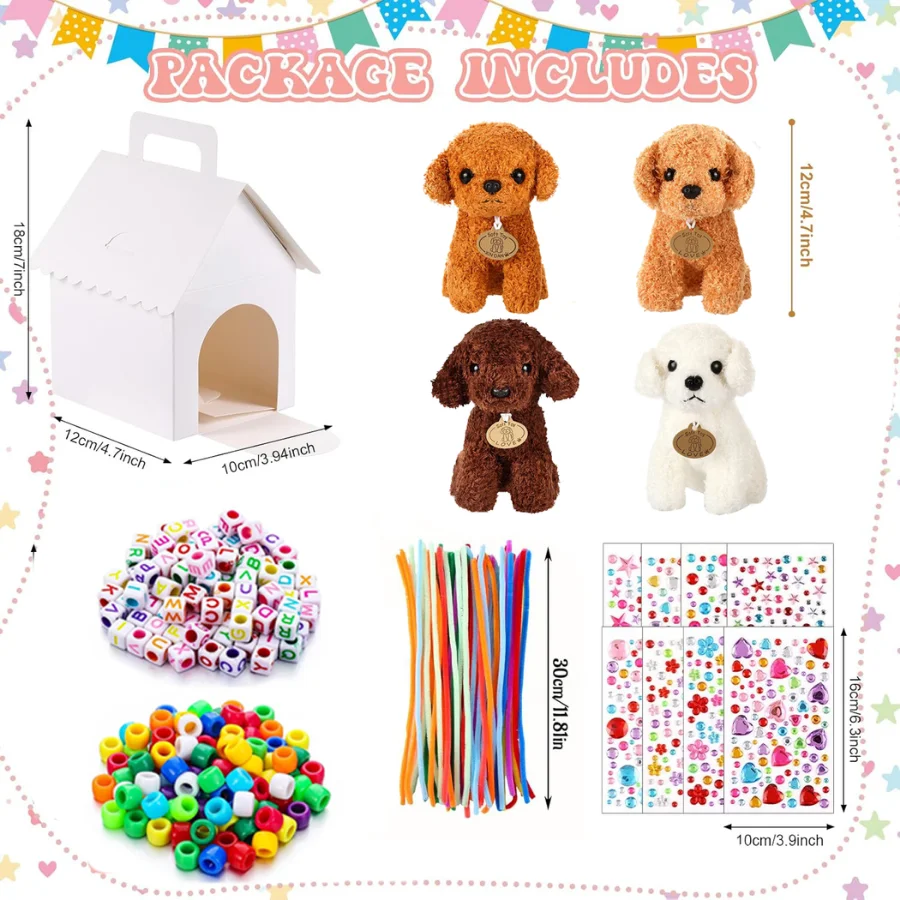 Wedding Day Supply Kit - Набор для вечеринки «Собери собачку своими