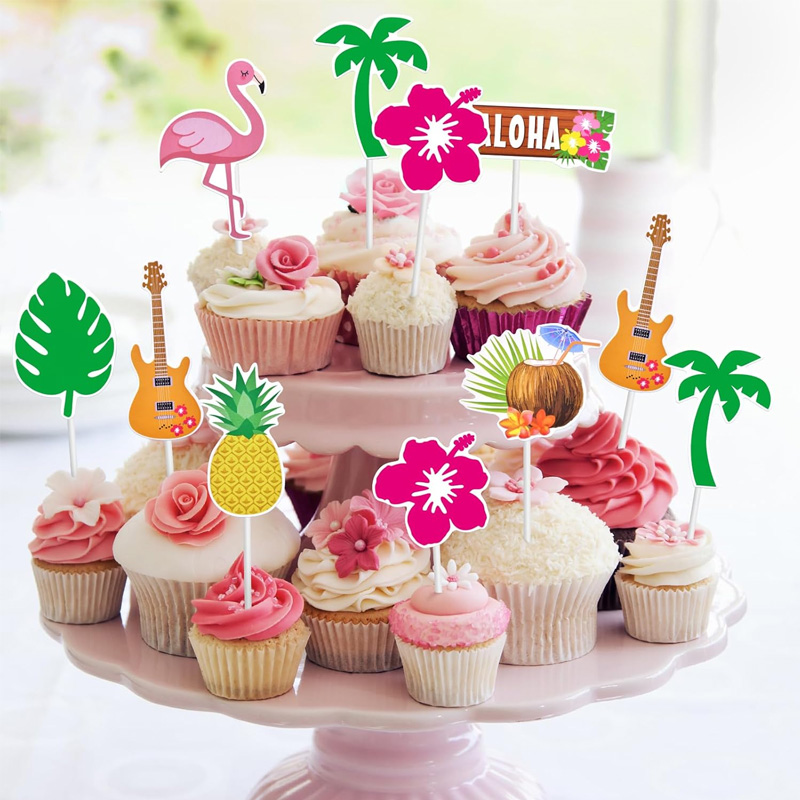 24/48 шт. Тропические летние у – обзор и цена Wedding Cake Supply