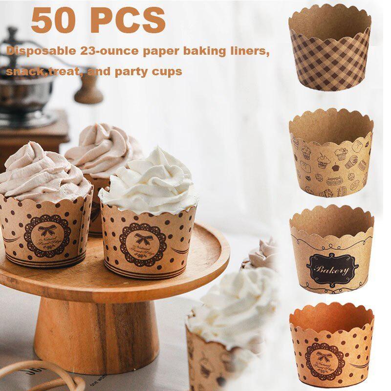 50 шт./упак. бумажные стаканчи – обзор и цена Wedding Cake Supply